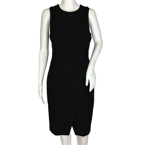 Banana Republic Sleeveless Black Tulip Dress Sz 4